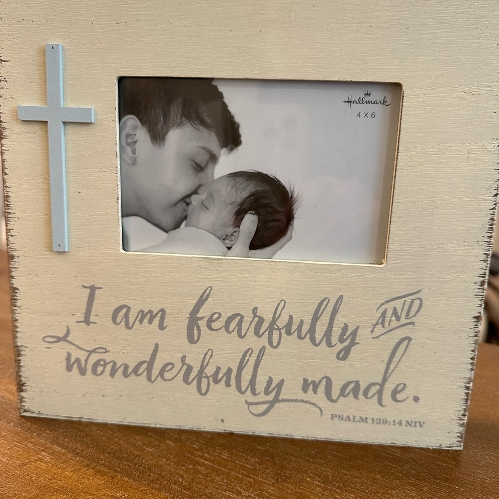 Hallmark Cream and White Picture Frame with Elegant Accents